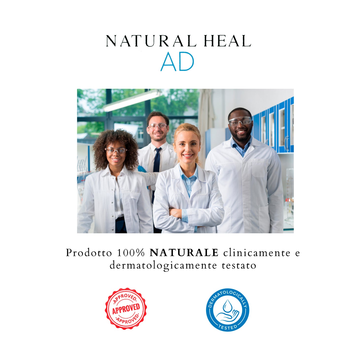 Natural Heal AD Crema Brufoli Viso – Trattamento Naturale per Imperfezioni Cutanee | La Canapa Sativa