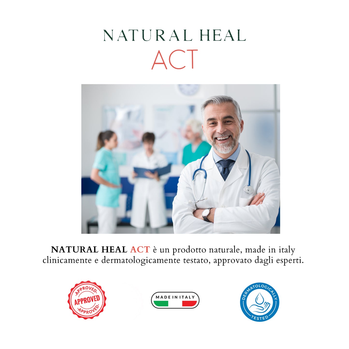 NATURAL HEAL ACT Pomata Antinfiammatoria Forte