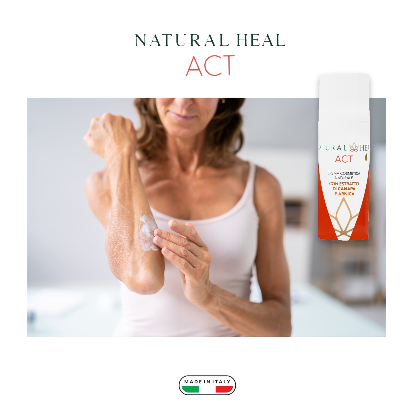 NATURAL HEAL ACT Pomata Antinfiammatoria Forte